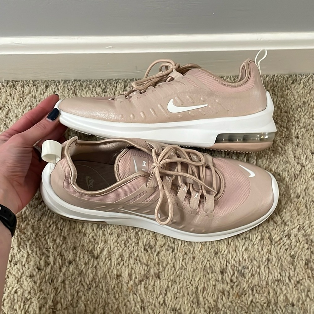 Pink Nike Air Max sneakers